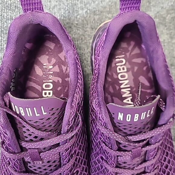Nobull Toomey Diamond Mesh Tye Dye Runners Purple Camo Men's‎ 10.5 Women's 12 - Picture 14 of 15